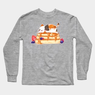 Pancake cat Long Sleeve T-Shirt